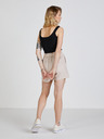 TALLY WEiJL Schwarzes geripptes Damen-Tank-Top mit Verschluss TALLY WEiJL