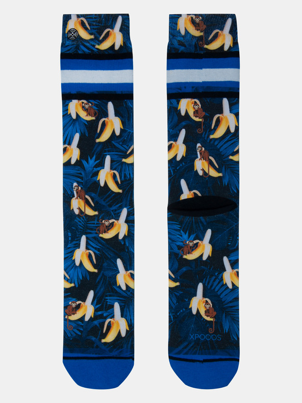 XPOOOS Socken Blau