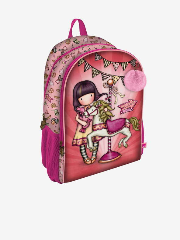 Santoro Rosa Santoro Gorjuss Karussell-Rucksack für Mädchen