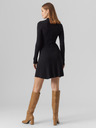 Vero Moda Schwarzes Damen-Pulloverkleid VERO MODA Sally