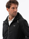 Ombre Clothing Schwarze Herrenjacke Ombre Clothing