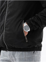 Ombre Clothing Schwarze Herrenjacke Ombre Clothing