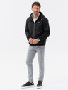 Ombre Clothing Schwarze Herrenjacke Ombre Clothing