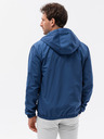 Ombre Clothing Blaue Herrenjacke Ombre Clothing