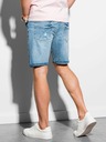 Ombre Clothing Blaue Denim-Shorts für Herren Ombre Clothing W311