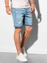 Ombre Clothing Blaue Denim-Shorts für Herren Ombre Clothing W311