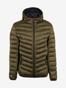 Ombre Clothing Khaki Herren Steppjacke Leichtgewicht Ombre Kleidung