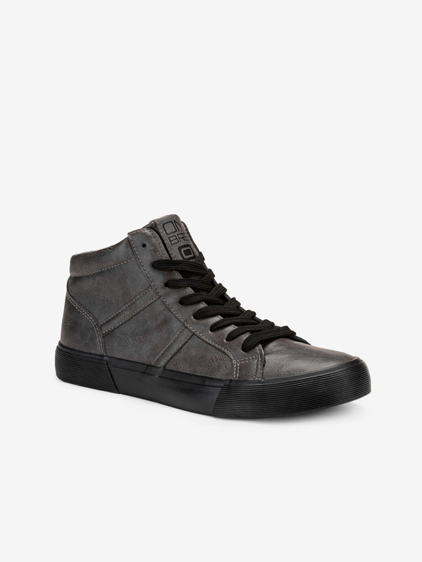 Ombre Clothing Graue Herren-Sneaker-Schuhe Ombre Clothing T379