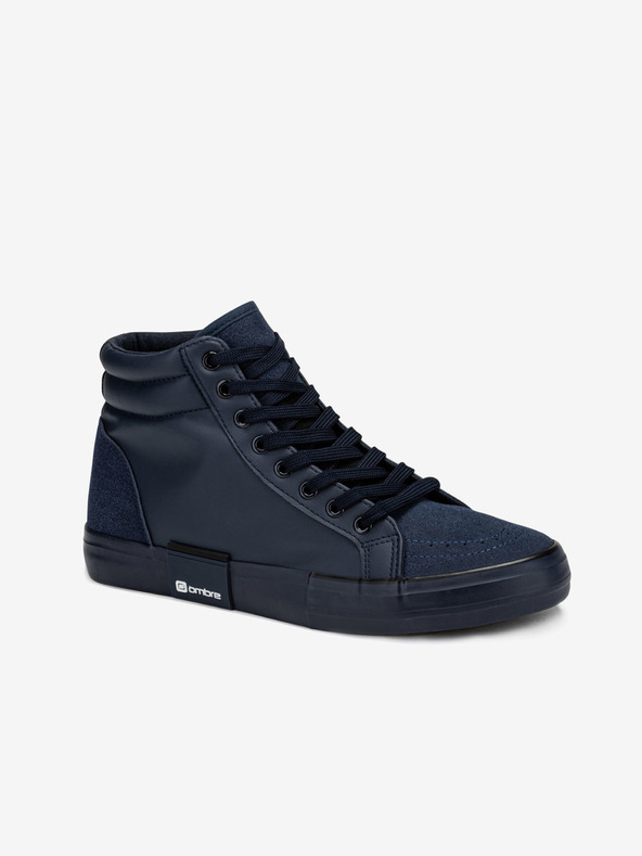 Ombre Clothing Dunkelblau Herren Turnschuhe Schuhe Ombre Clothing T376