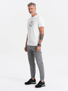 Ombre Clothing Graue Herren Cargo-Hose Ombre Kleidung