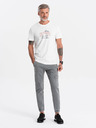 Ombre Clothing Graue Herren Cargo-Hose Ombre Kleidung