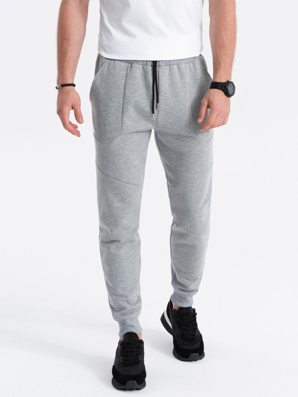 Ombre Clothing Hellgraue Herren Ombre Clothing Jogginghose