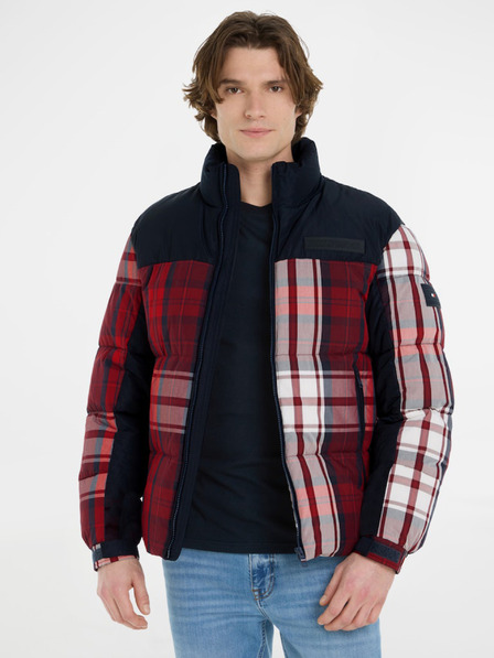 Tommy Hilfiger New York Check Puffer Jacke