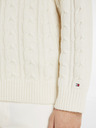 Tommy Hilfiger Cable Monotype Crew Neck Pullover