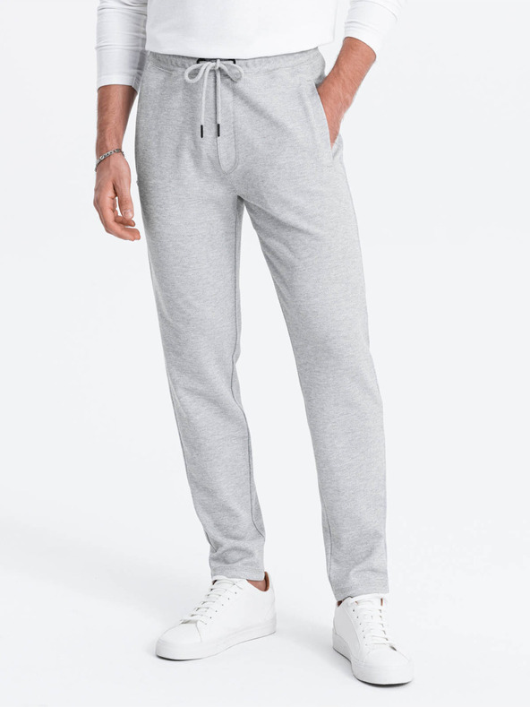Ombre Clothing Hellgraue Herren-Basic-Sweatpants Ombre-Kleidung