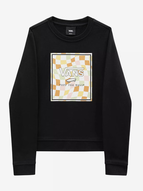 Vans Wavy Check Box Logo Sweatshirt Kinder