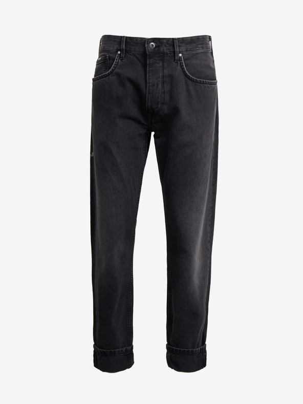 Pepe Jeans Schwarze Herren Straight Fit Jeans Pepe Jeans Callen