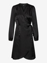 Vero Moda Schwarzes Wickelkleid für Damen Vero Moda Sabi