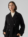 Vero Moda Schwarzer VERO MODA Fortunevega Damenmantel