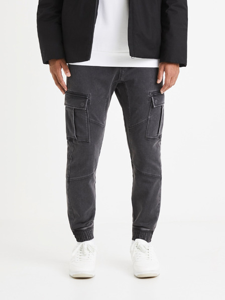 Celio Graue Herrenhosen Celio