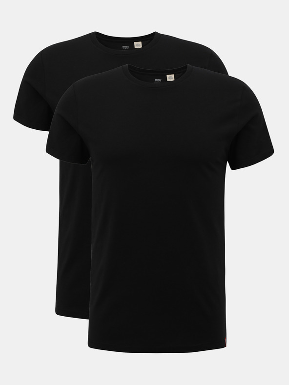 Levi's® Set aus zwei schwarzen Levi's® Basic-Hemden für Männer