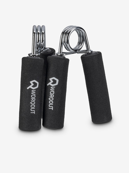 Worqout Satz mit zwei Worqout Spring Grip Wrist Boosters