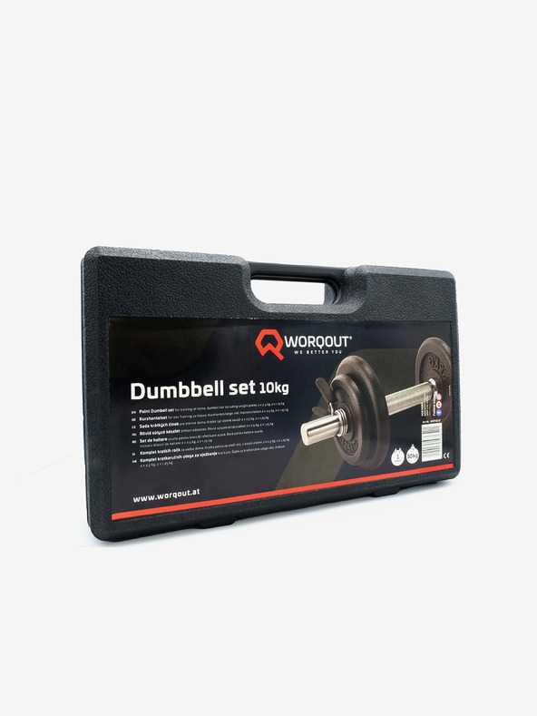 Worqout Schwarz Worqout Paint Hantelset