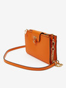 Michael Kors Orange Damen Michael Kors Ruby Leder Crossbody Handtasche