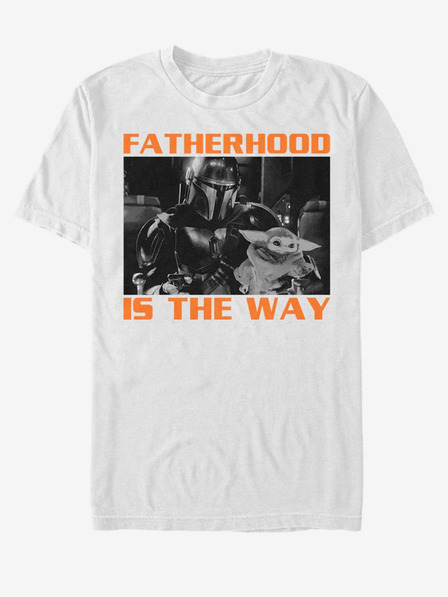ZOOT.Fan Weißes Unisex-T-Shirt ZOOT.Fan Star Wars Vaterschaft