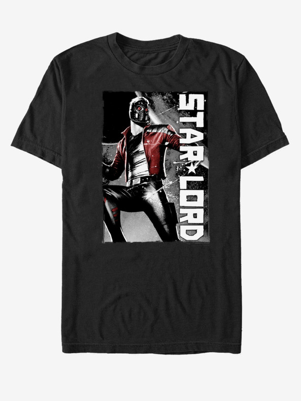 ZOOT.Fan Schwarzes Unisex-T-Shirt Star-Lord Guardians of the Galaxy ZOOT.Fan Marvel