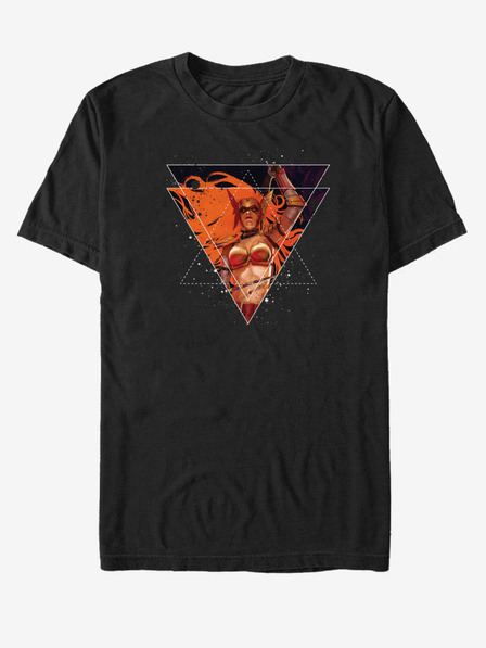 ZOOT.Fan Schwarzes Unisex-T-Shirt Angela Guardians of the Galaxy ZOOT.FAN Marvel