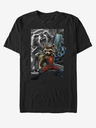 ZOOT.Fan Schwarzes Unisex-T-Shirt Rocket Guardians of the Galaxy ZOOT.FAN Marvel