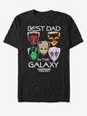 ZOOT.Fan Bester Papa der Galaxie Guardians of the Galaxy ZOOT.FAN Marvel - Unisex-T-Shirt