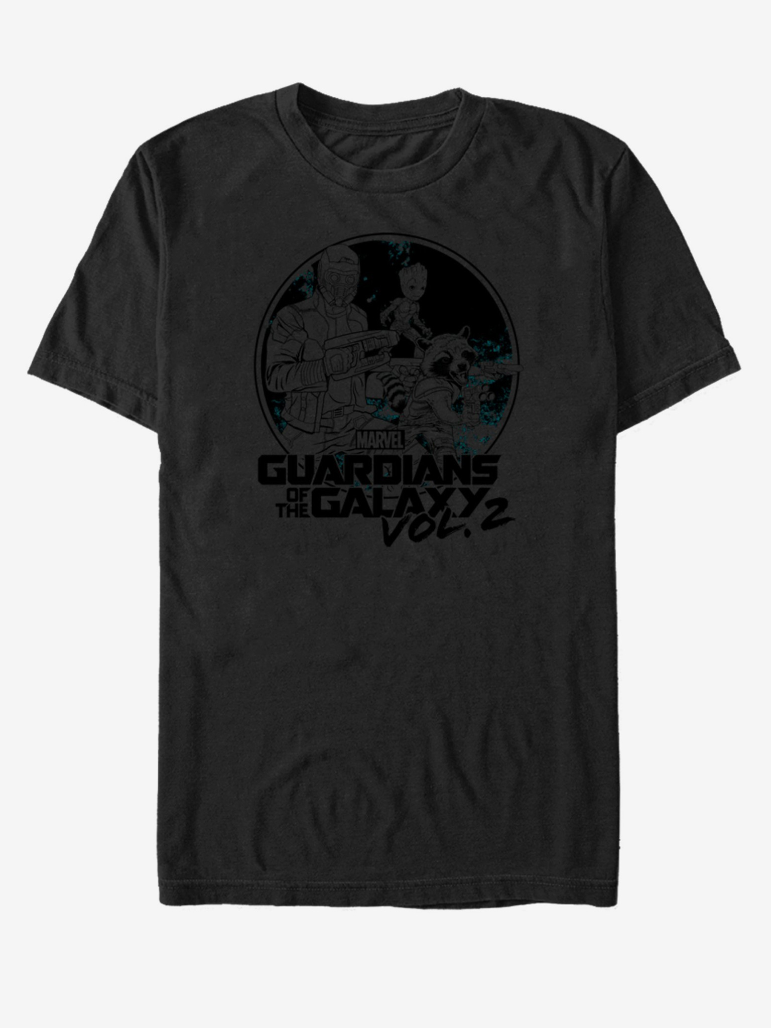 ZOOT.Fan Marvel Star-Lord Strážci Galaxie vol.2 T-Shirt