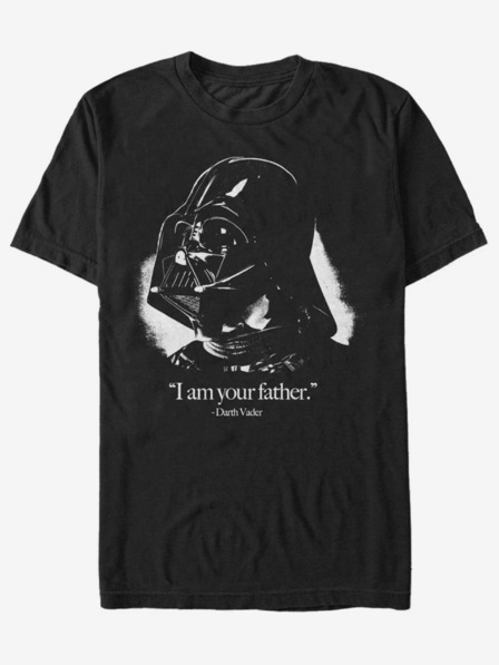 ZOOT.Fan Schwarzes Unisex-T-Shirt ZOOT.Fan Star Wars Vader ist der Vater