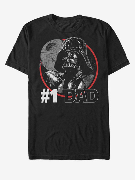 ZOOT.Fan Schwarzes Unisex-T-Shirt ZOOT.Fan Star Wars Bester Vater
