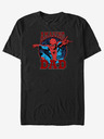 ZOOT.Fan Schwarzes Unisex-T-Shirt ZOOT.Fan Marvel Amazing Dad