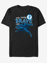 ZOOT.Fan Schwarzes unisex T-Shirt ZOOT.Fan Marvel Brave Like Dad