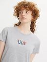 Levi's® Graues Levi's® 501 Damen T-Shirt gestreift