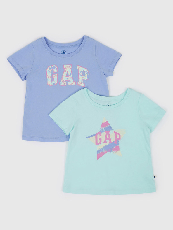 GAP Baby T-Shirts mit Logo, 2er-Pack GAP