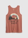 GAP Kinder Tank-Top organic Regenbogen GAP