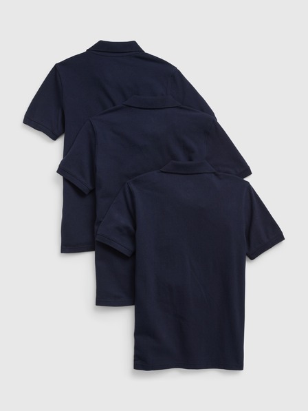 GAP Kinder Poloshirts uniform organic, 3 Stück GAP