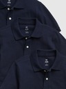GAP Kinder Poloshirts uniform organic, 3 Stück GAP