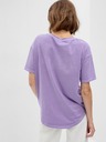 GAP T-Shirt mit geblümtem Logo GAP