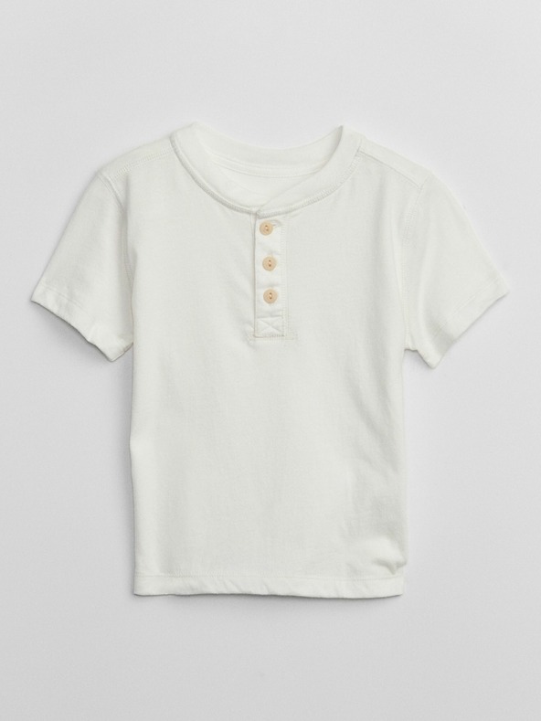 GAP Kinder-T-Shirt mit Knöpfen GAP