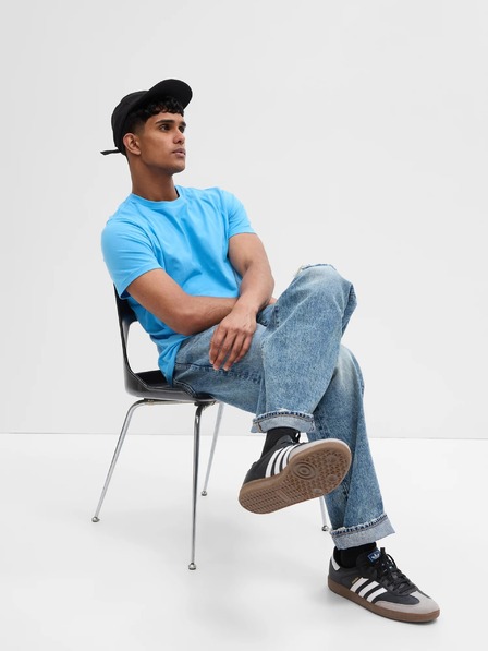 GAP Damen T-Shirt mit kurzen Ärmeln GAP