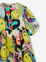 Desigual Desigual Baia gelbes gemustertes Kleid für Mädchen
