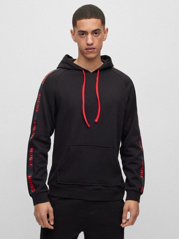 HUGO Schwarzes Herren-Sweatshirt von HUGO