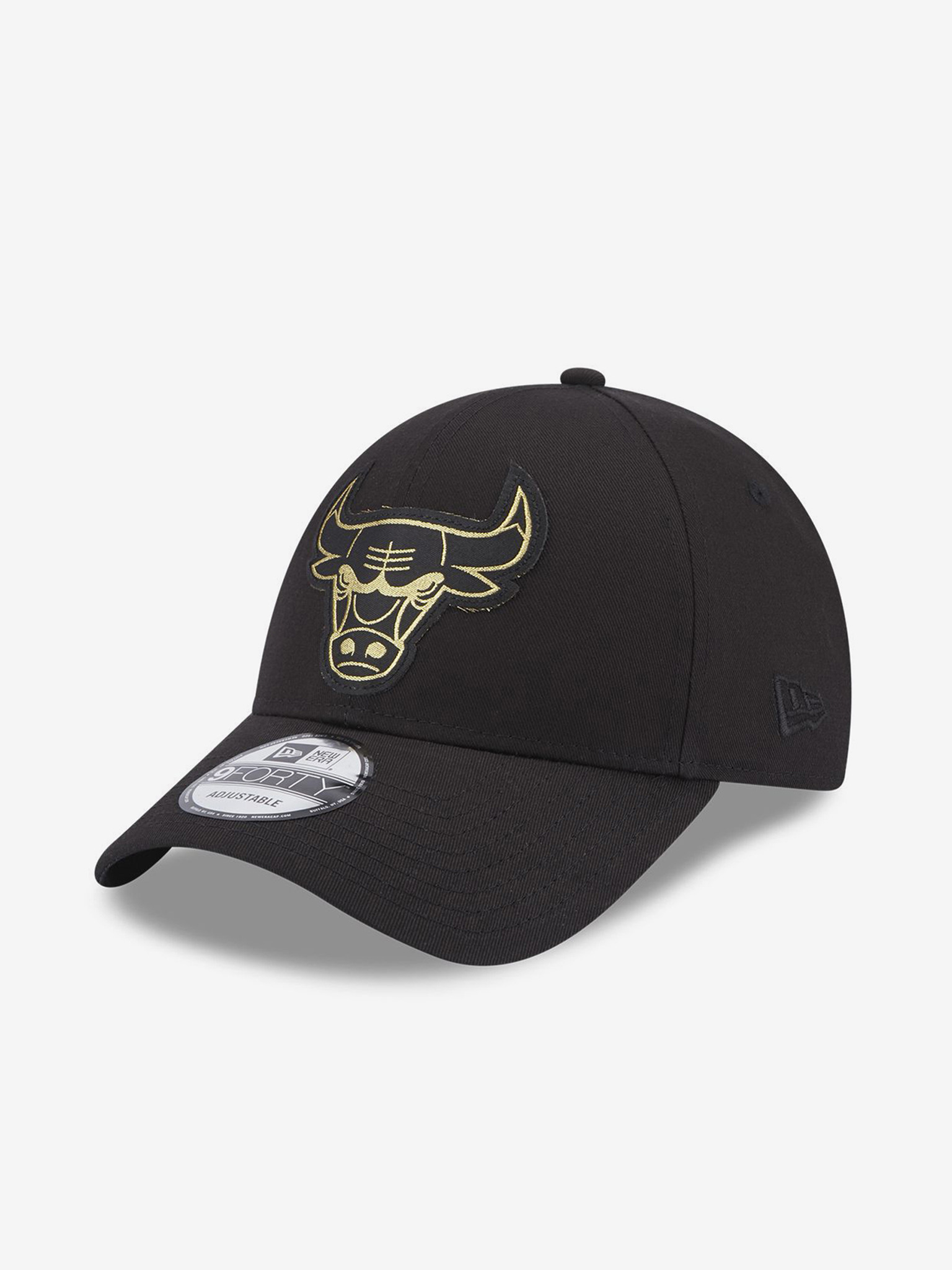 New Era Chicago Bulls Metallic Badge 9Forty Schildmütze