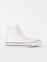 Converse Weiß Knöchel Leder Turnschuhe Converse Chuck Taylor All Star Leder